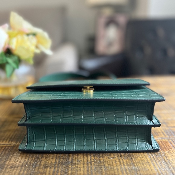 JW Pei Mini Flap Cross Embossed Shoulder Bag - Picture 6 of 9